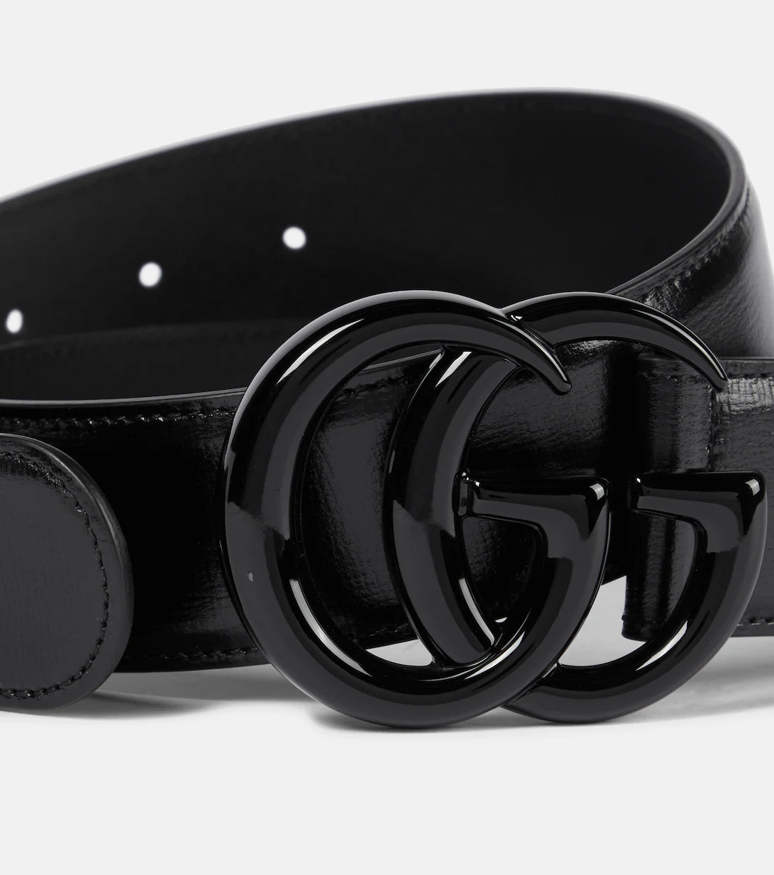 Gucci Black GG Buckle Belt