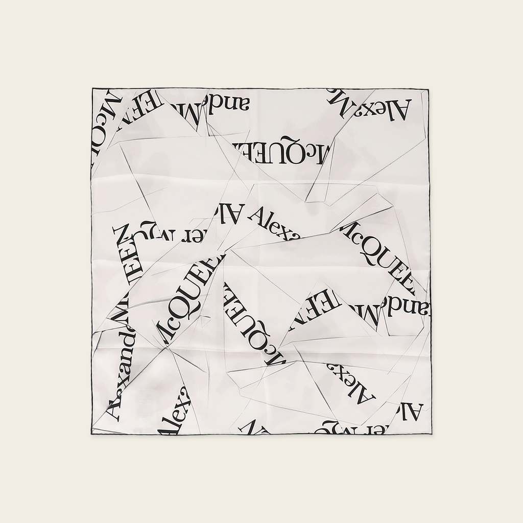 Alexander McQueen Logo Scarf