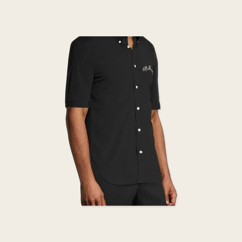Alexander McQueen Poplin Embroidered Shirt