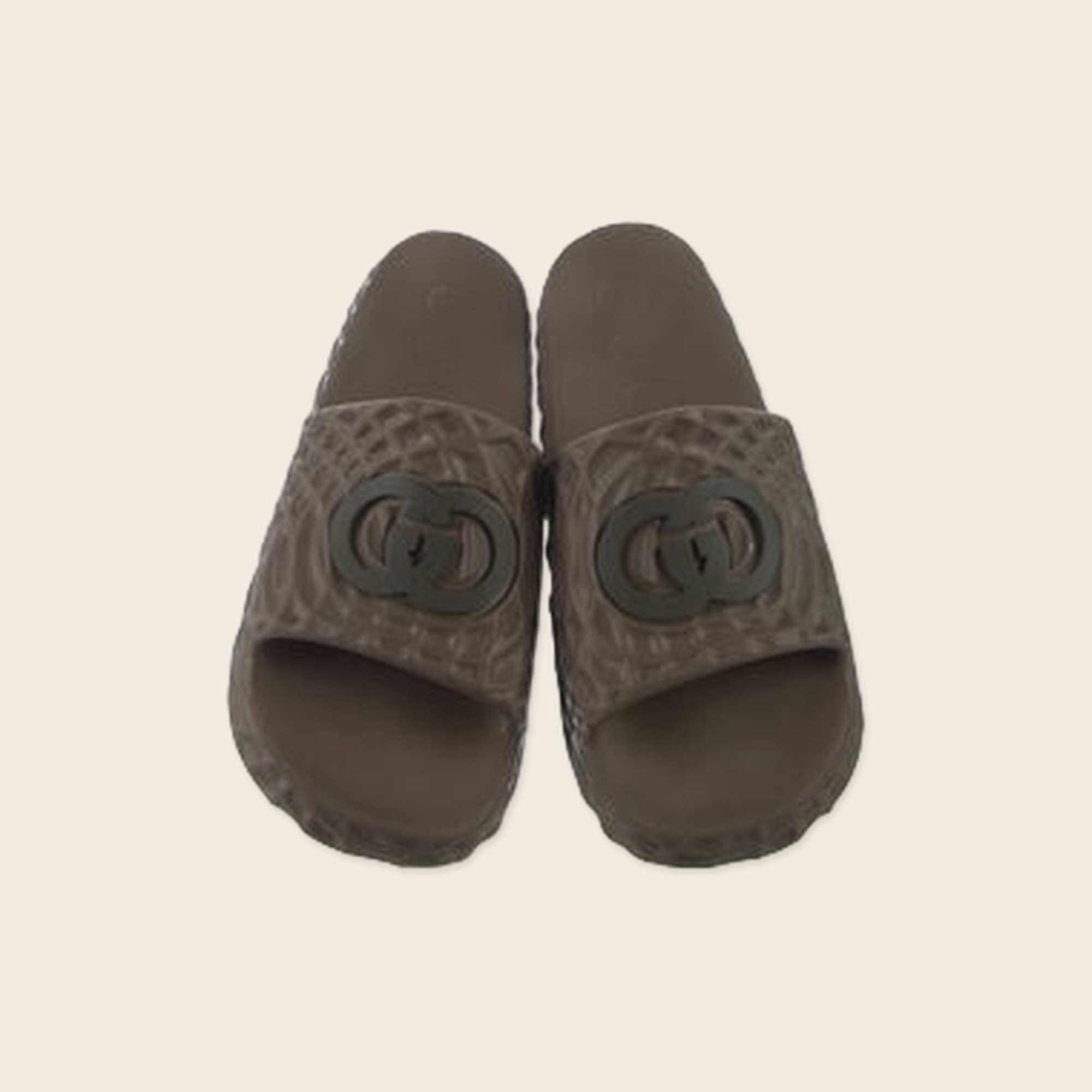 Gucci Slides with GG interlocking Logo