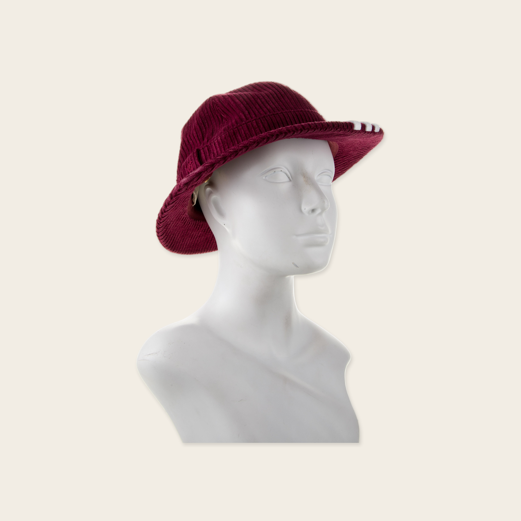 Gucci adidas x Gucci foldable corduroy golf hat