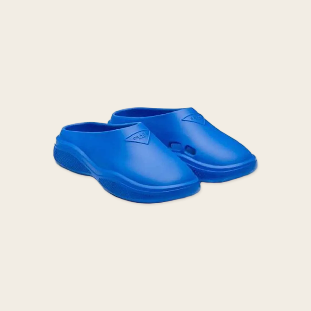Prada Mellow Sandals in Blue
