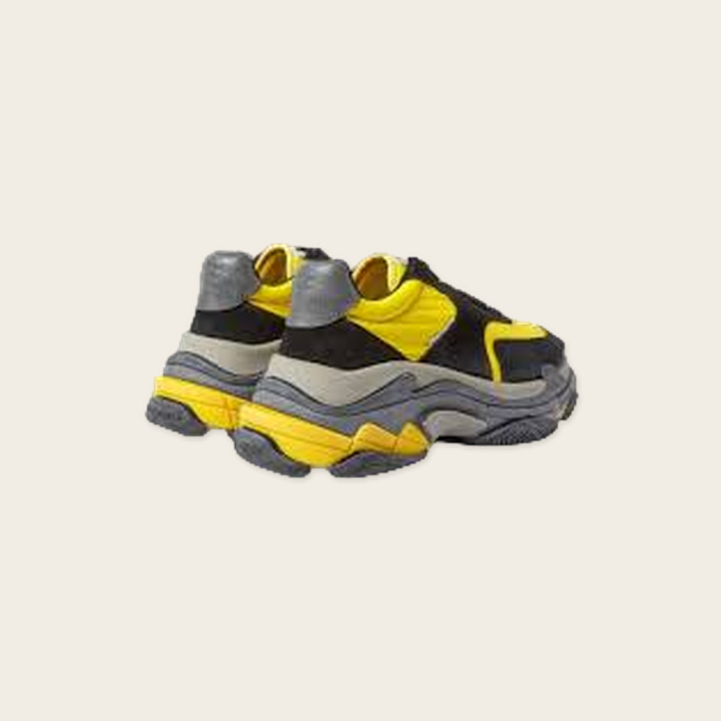 Balenciaga Triple S Sneaker 'Black Yellow'