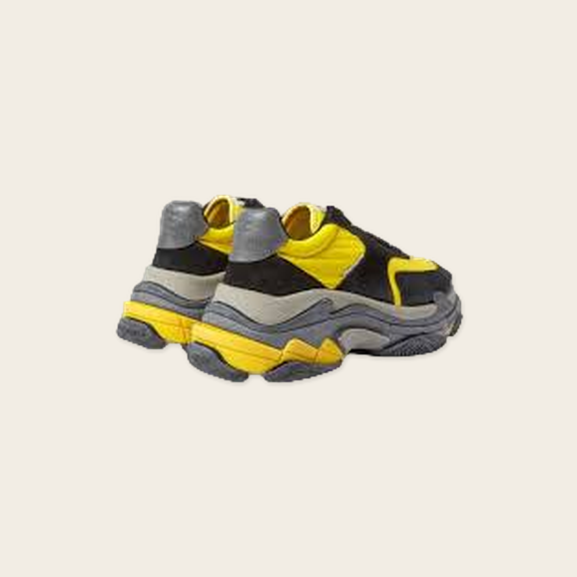 Balenciaga Triple S Sneaker 'Black Yellow'