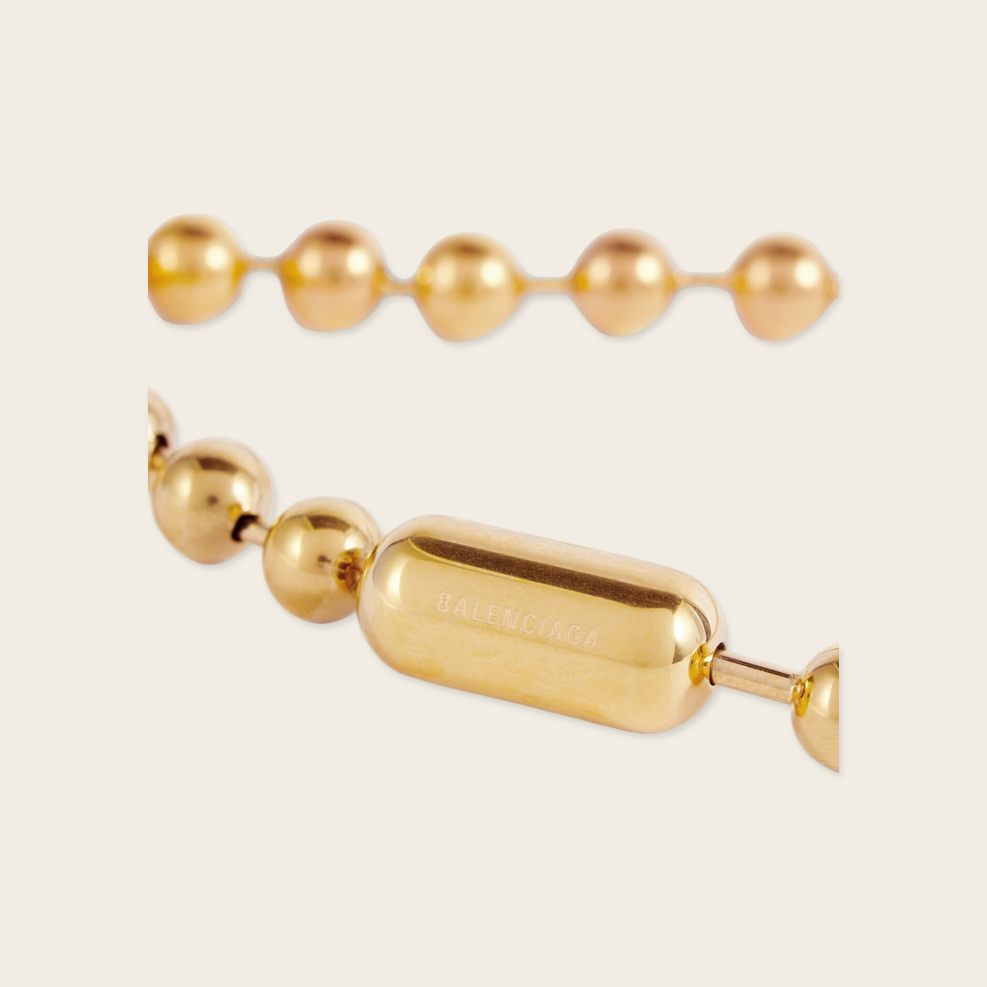Balenciaga Necklace with House Logo