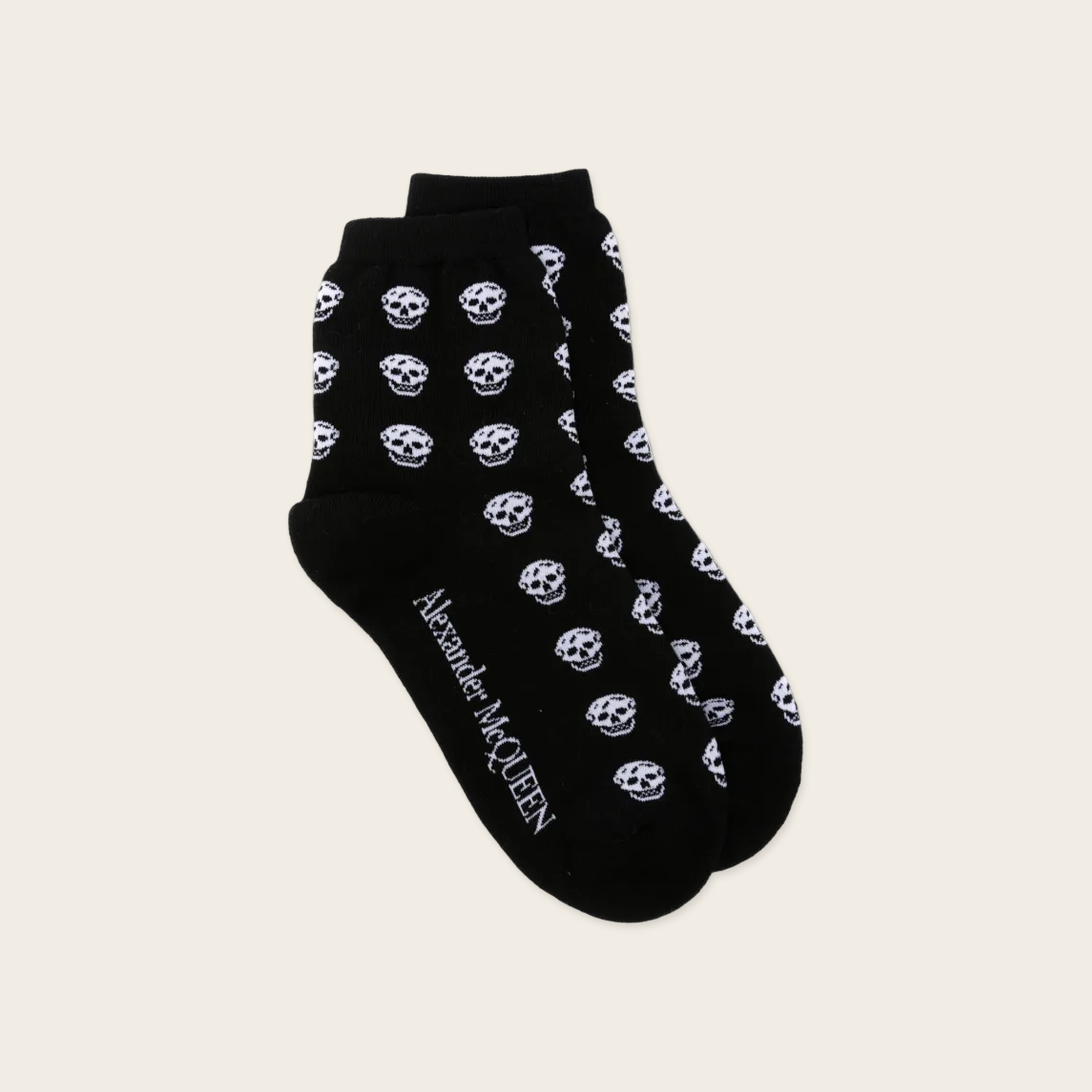 Alexander McQueen Skull Short Socks