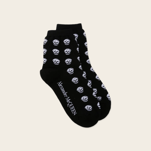 Alexander McQueen Skull Short Socks