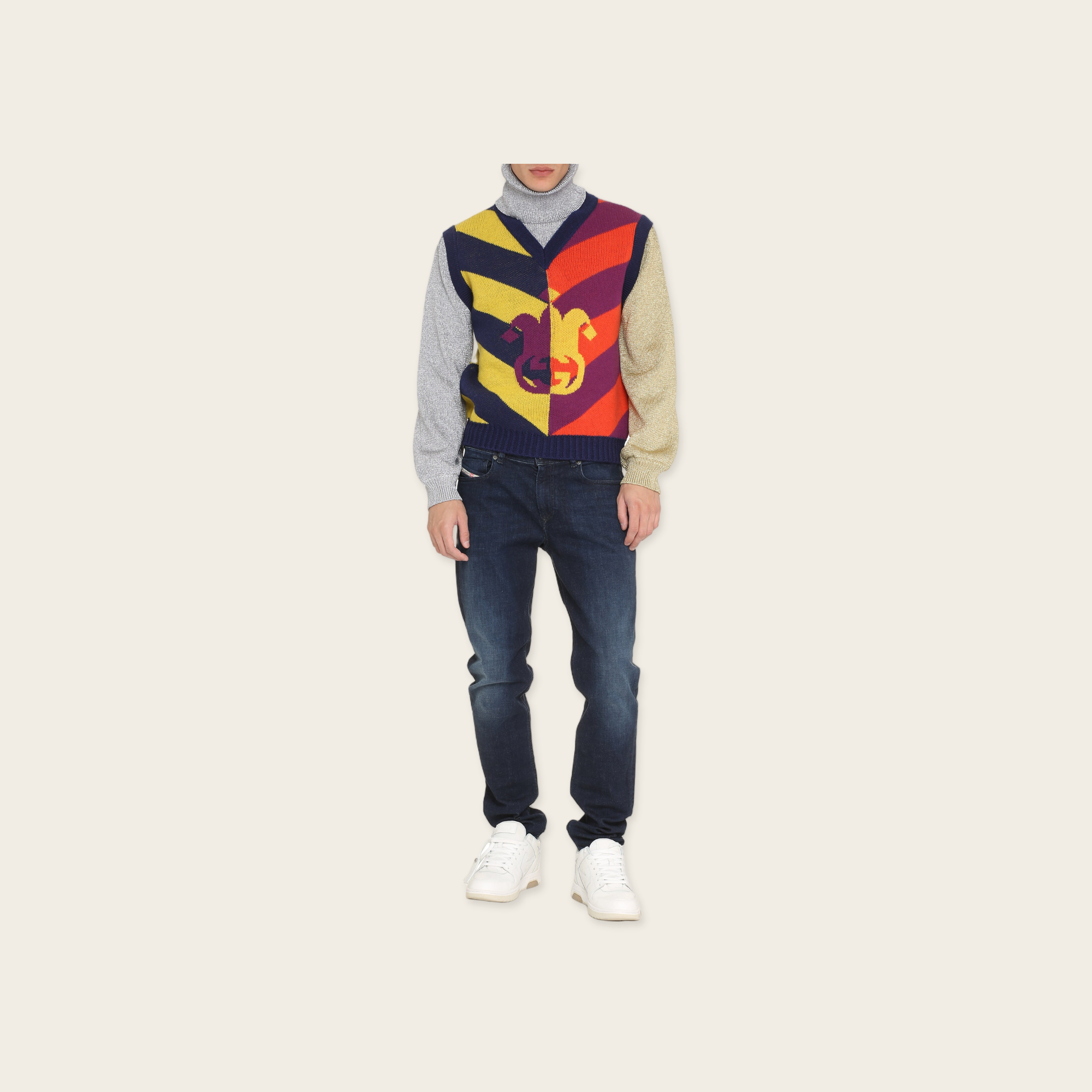Gucci Jacquard Wool Knitwear