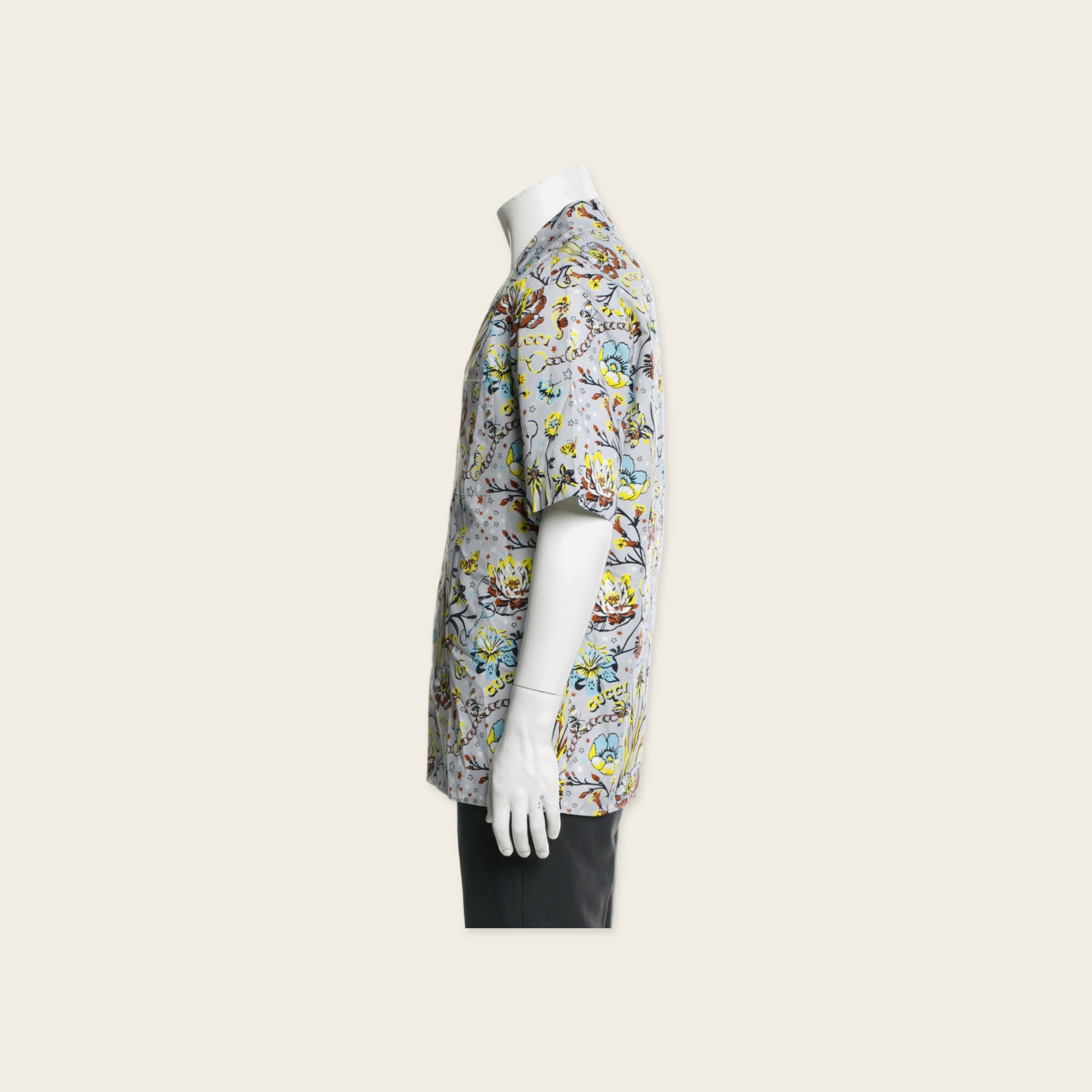 Gucci Floral Punk Print Shirt
