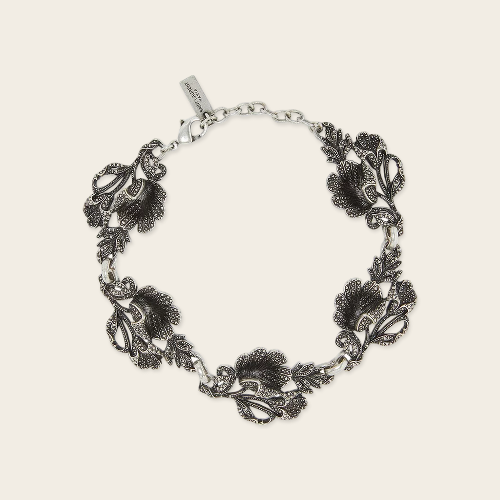 Saint Laurent Romantic Flower Bracelet