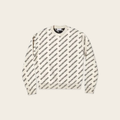 Balenciaga Jacquard all over logo knitwear