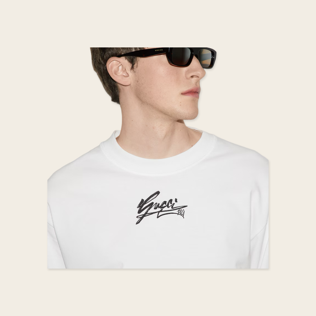 Gucci Logo Printed Sweater