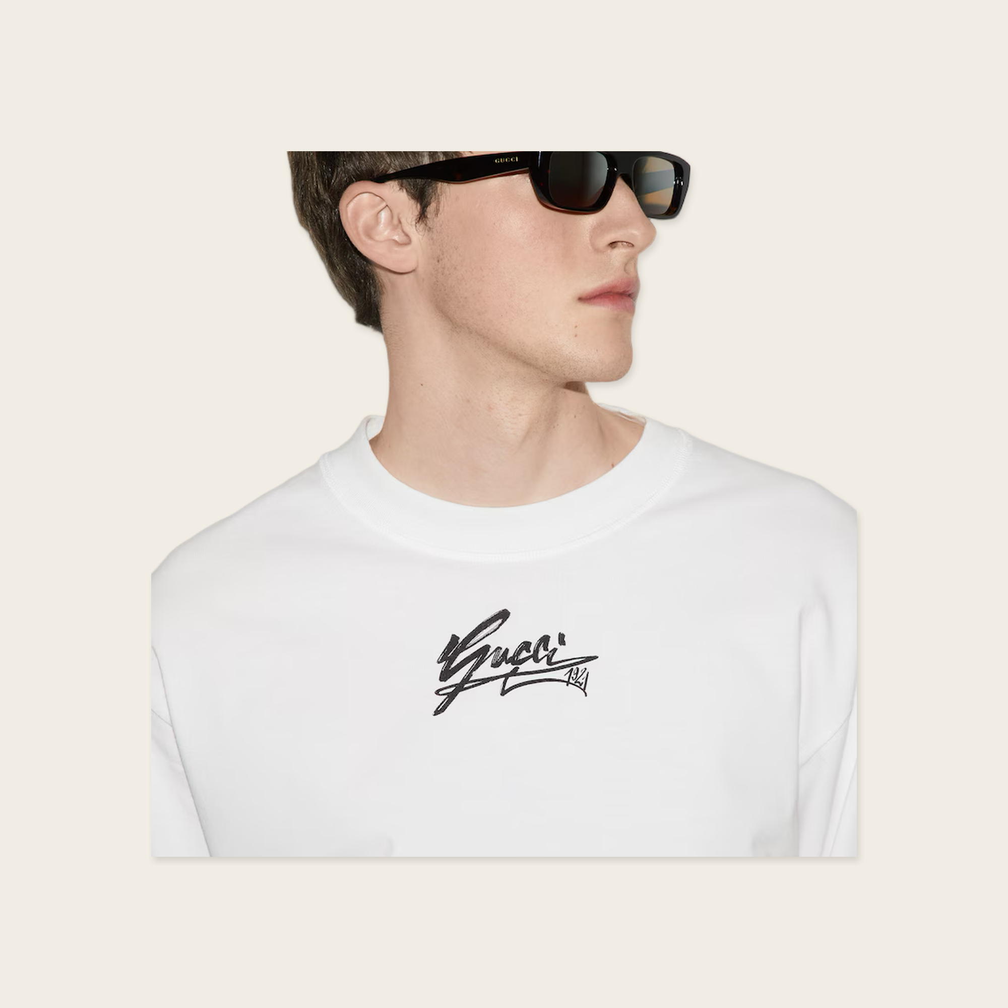 Gucci Logo Printed Sweater