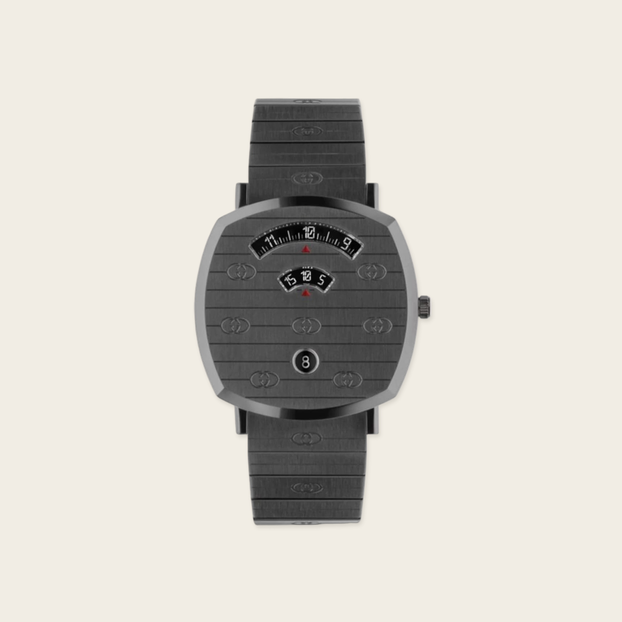 Gucci Grip Watch Black