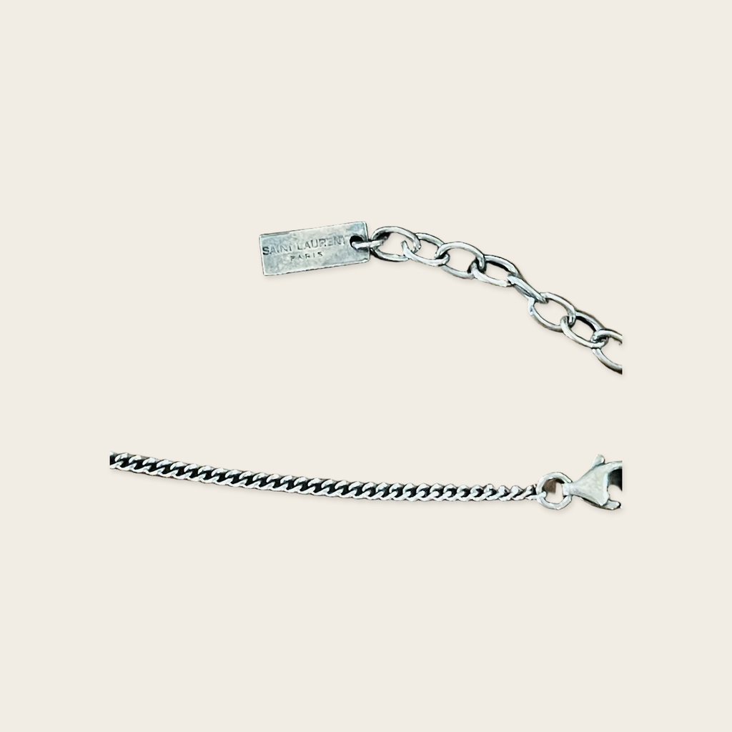 Saint Laurent Sunflower Pedant Necklace