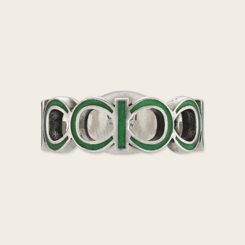 Gucci Interlocking G Logo Ring