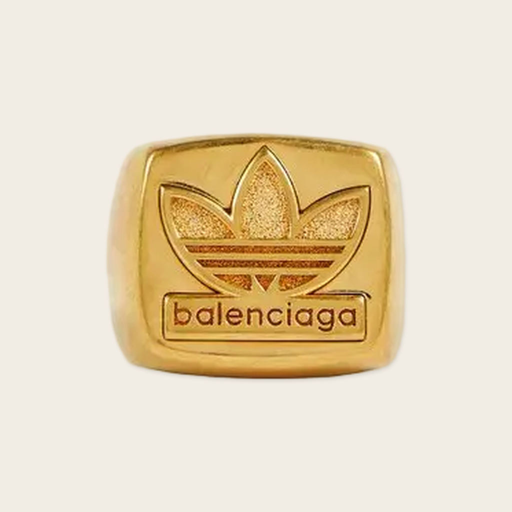 Balenciaga Balenciaga x adidas Signet Logo Ring