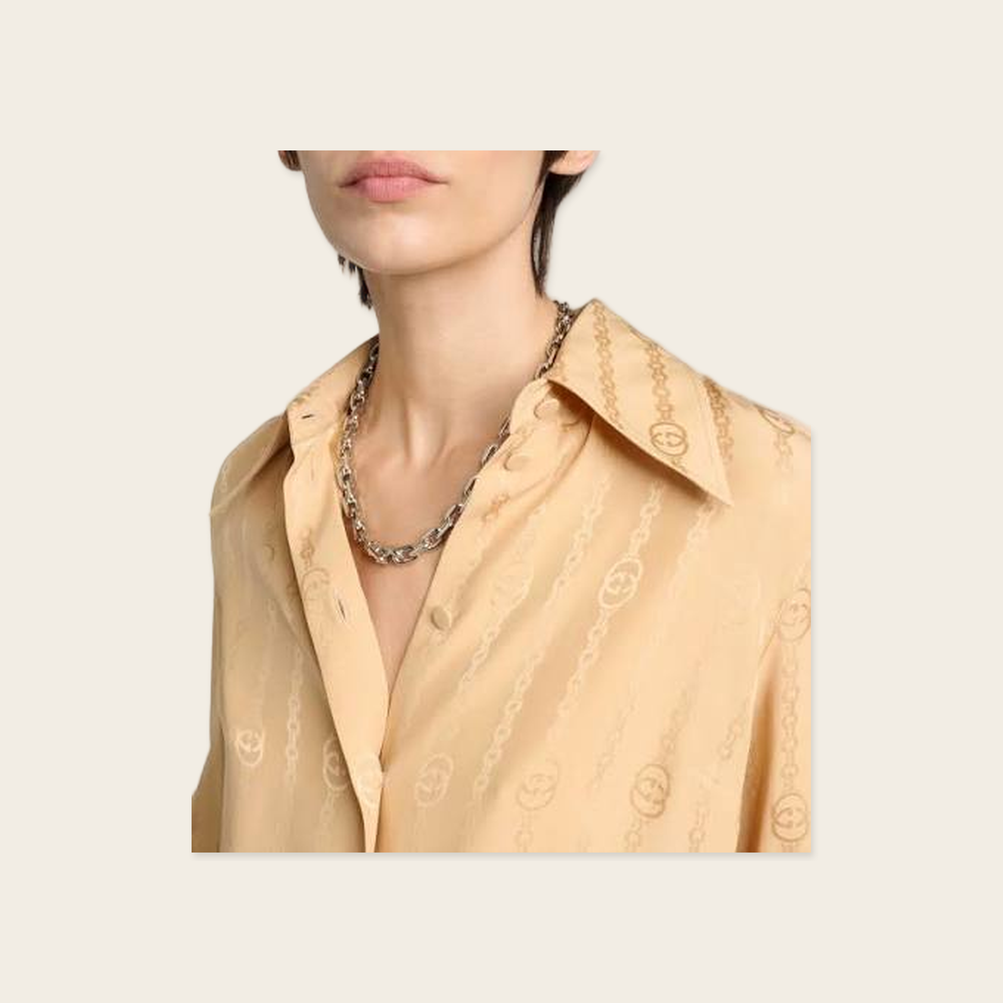 Gucci Jackie 1961 chain necklace