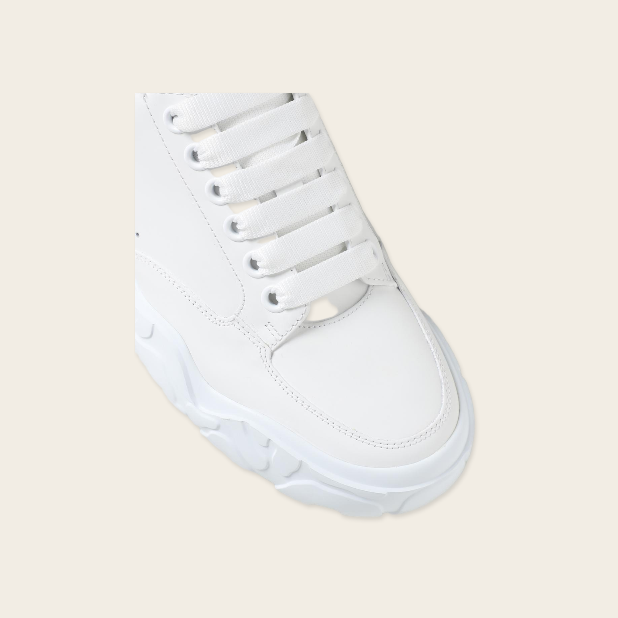 Alexander McQueen Court low-top sneakers.