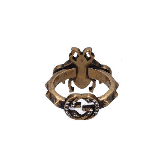 Gucci Bee Embellished Ring