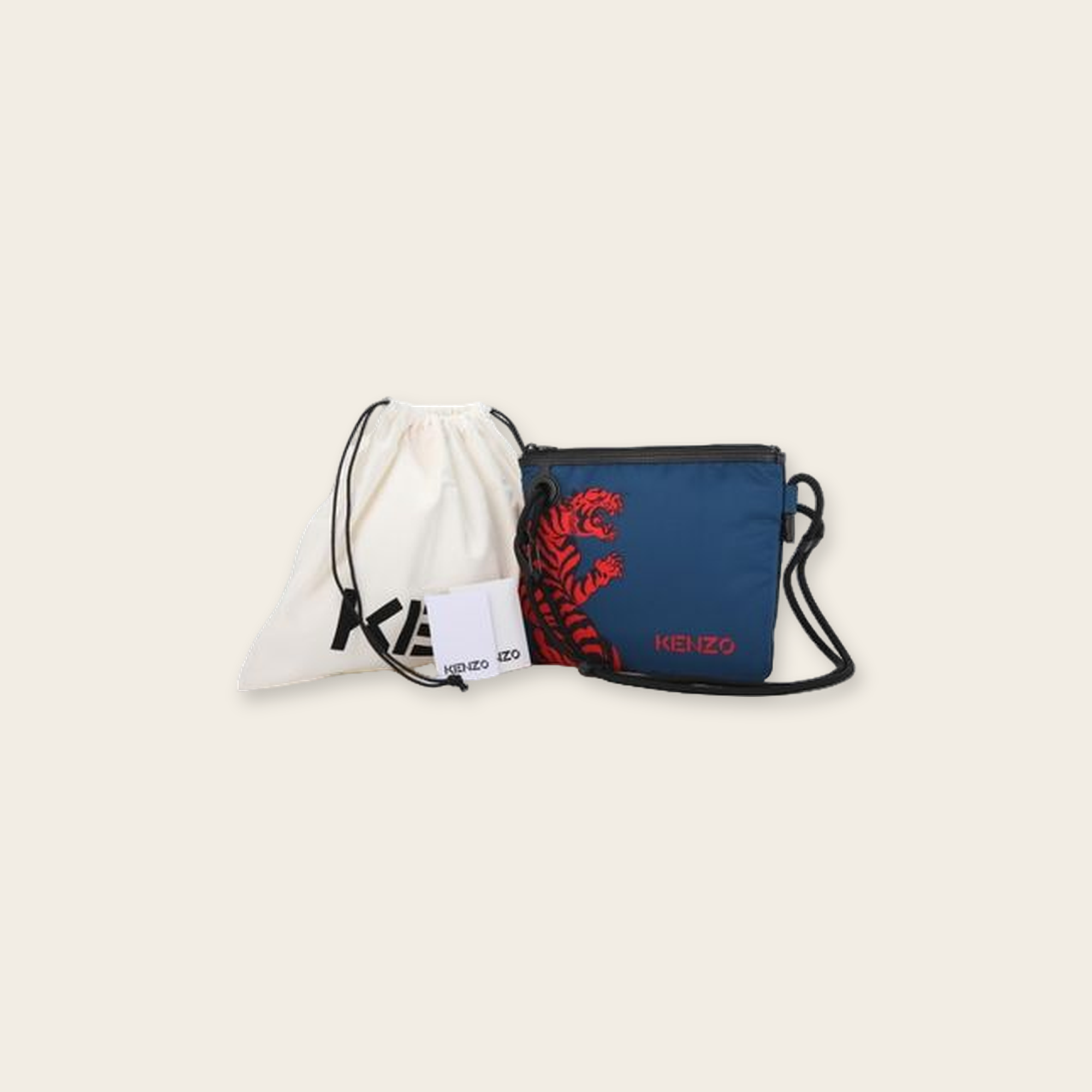 Tiger Clutch on Strap