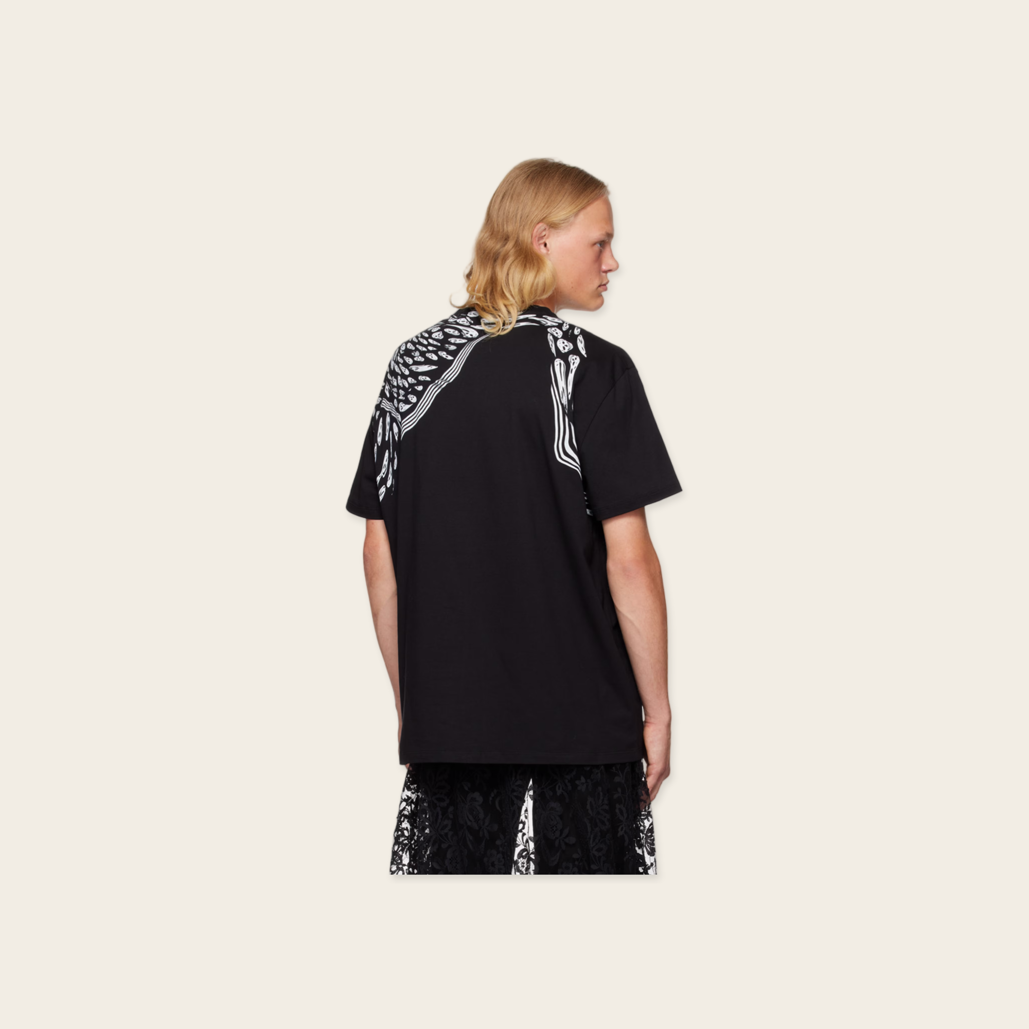 Alexander McQueen Printed Cotton Tee
