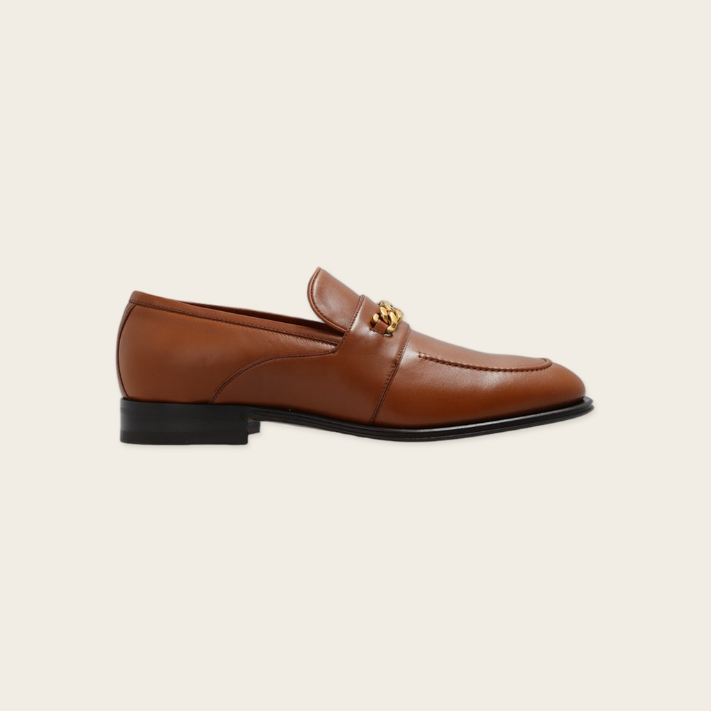 Gucci Interlocking G Chain Loafers