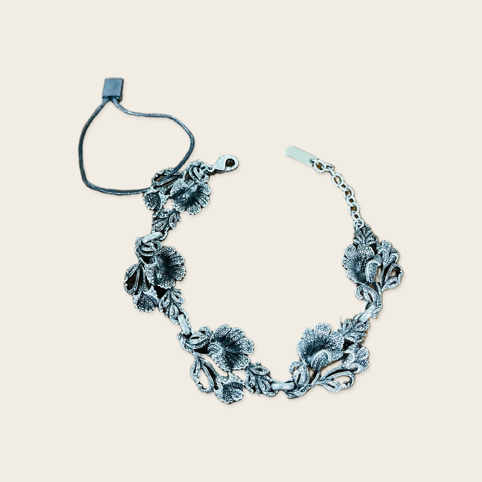 Saint Laurent Romantic Flower Bracelet