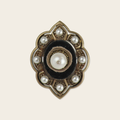 Gucci Embellished Ring Gucci Embellished Ring with Velvet and Pearls all around GG engraved inside.