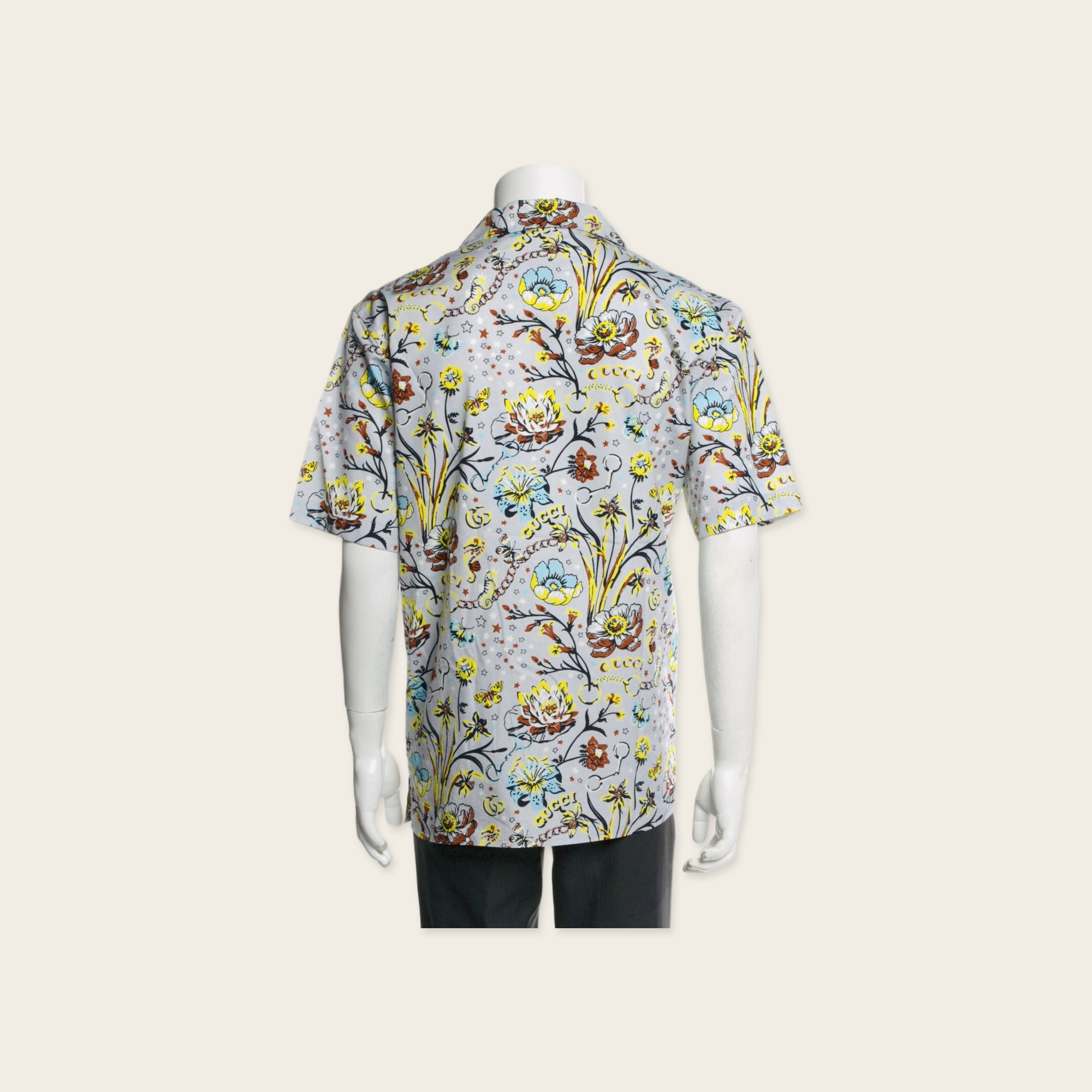 Gucci Floral Punk Print Shirt