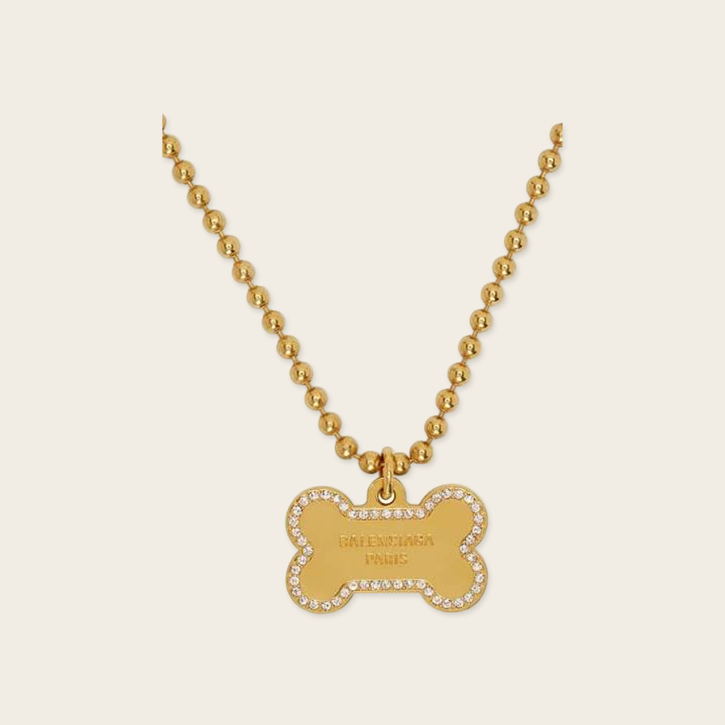 Balenciaga Necklace with House Logo