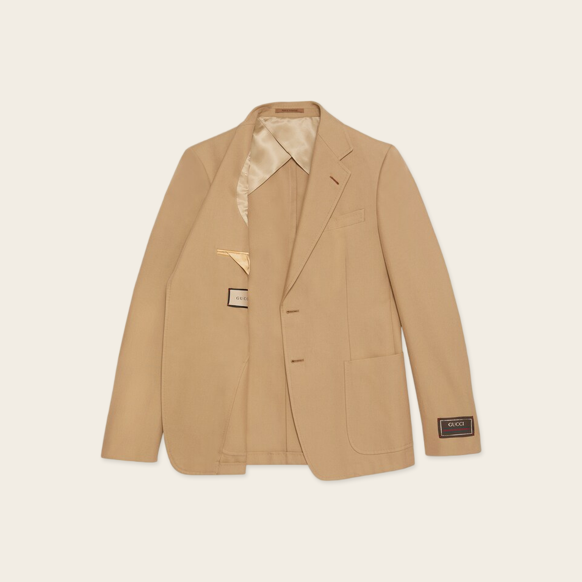 Gucci Arm Patch Logo Blazer