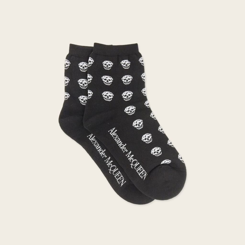 Alexander McQueen Skull Short Socks