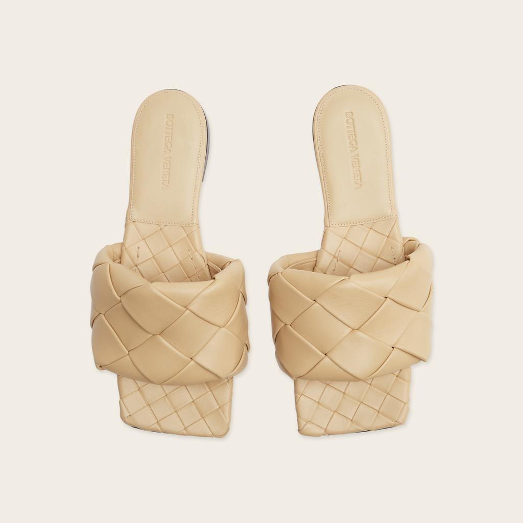 Bottega Veneta BV Lido Leather mules