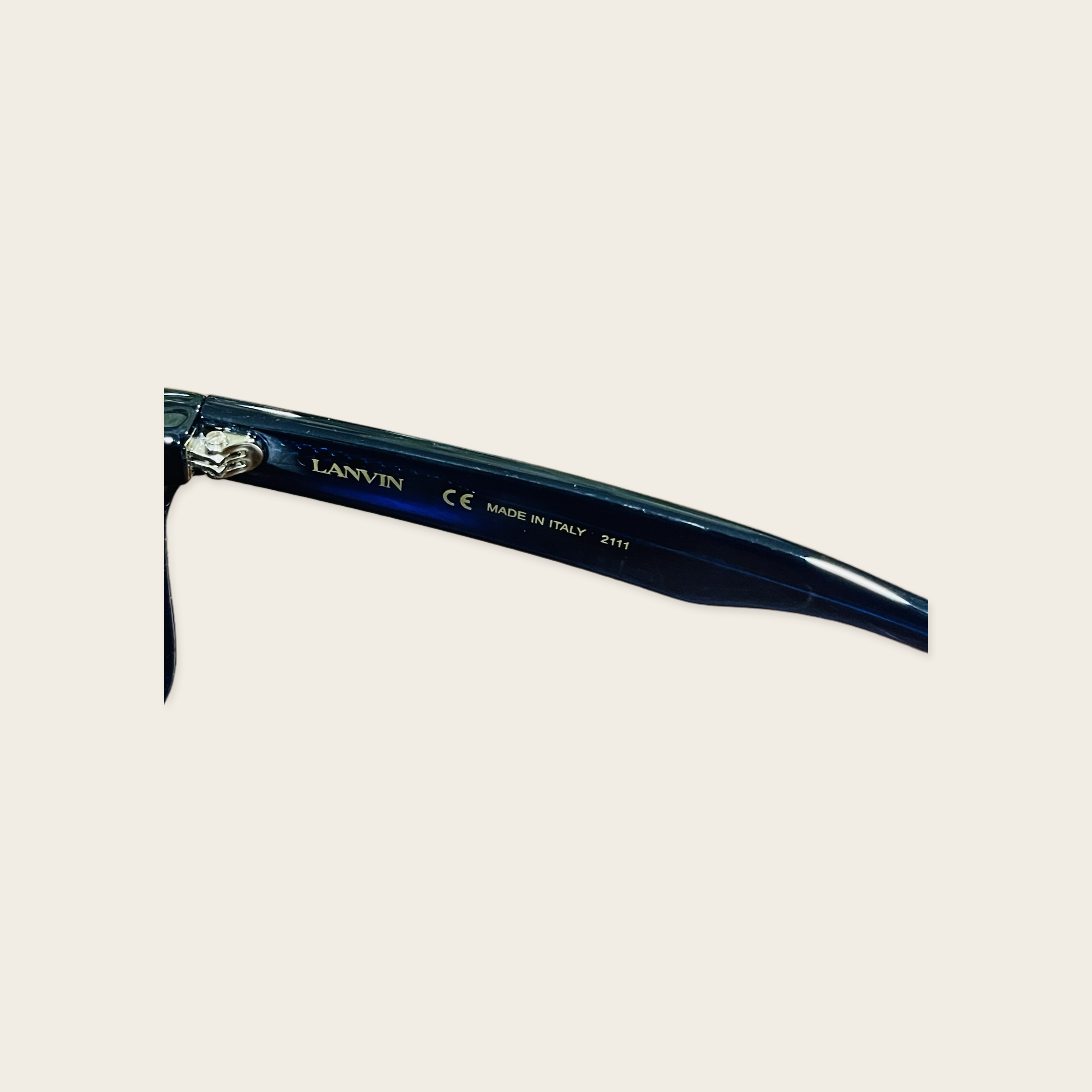 Lanvin Retro Classic Blue Sunglasses