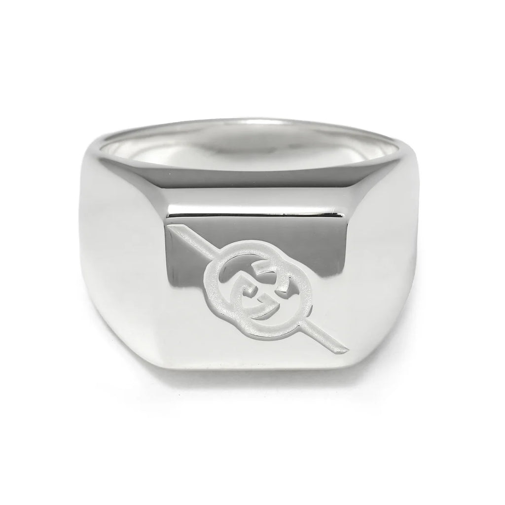 Gucci GG Signet Silver Ring
