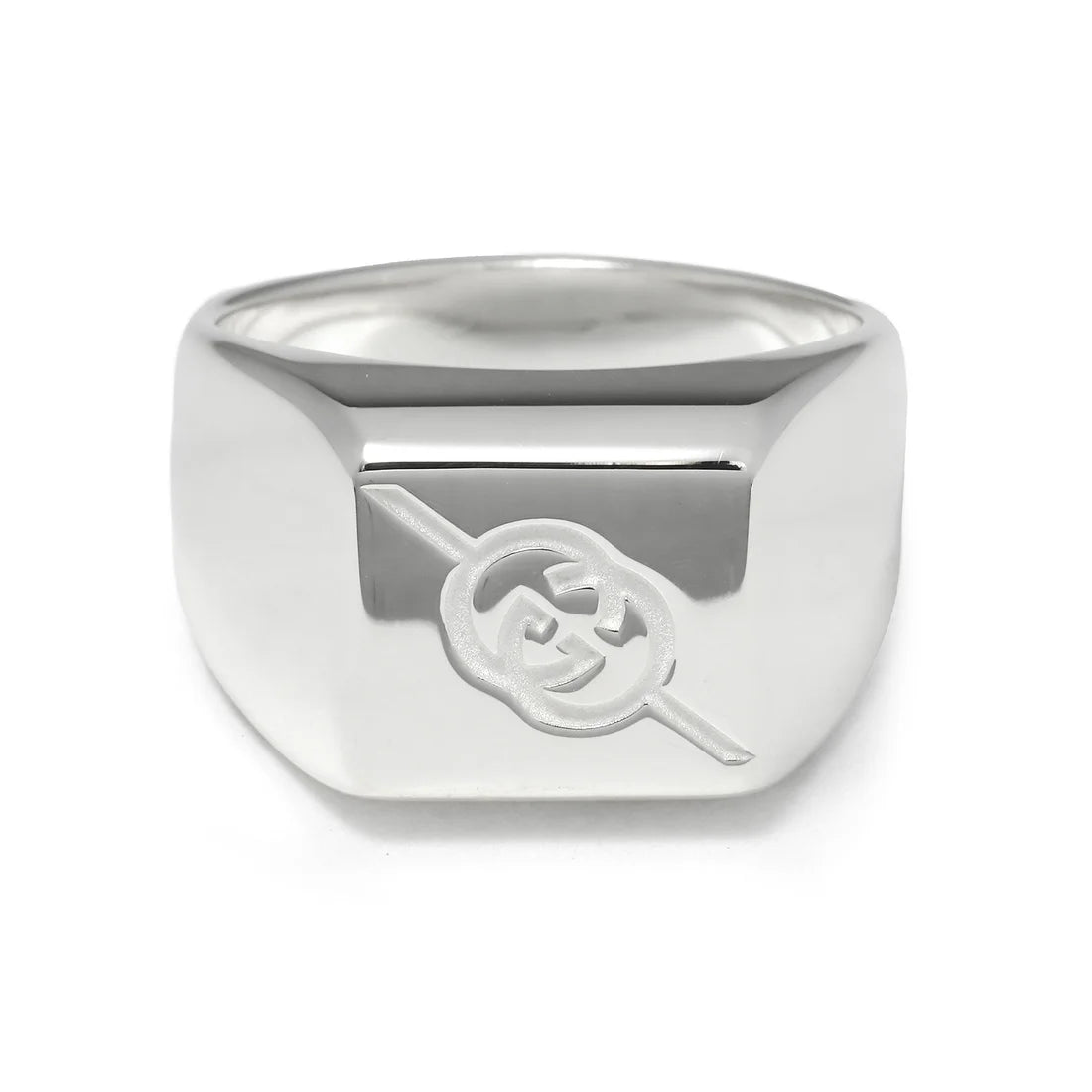 Gucci GG Signet Silver Ring