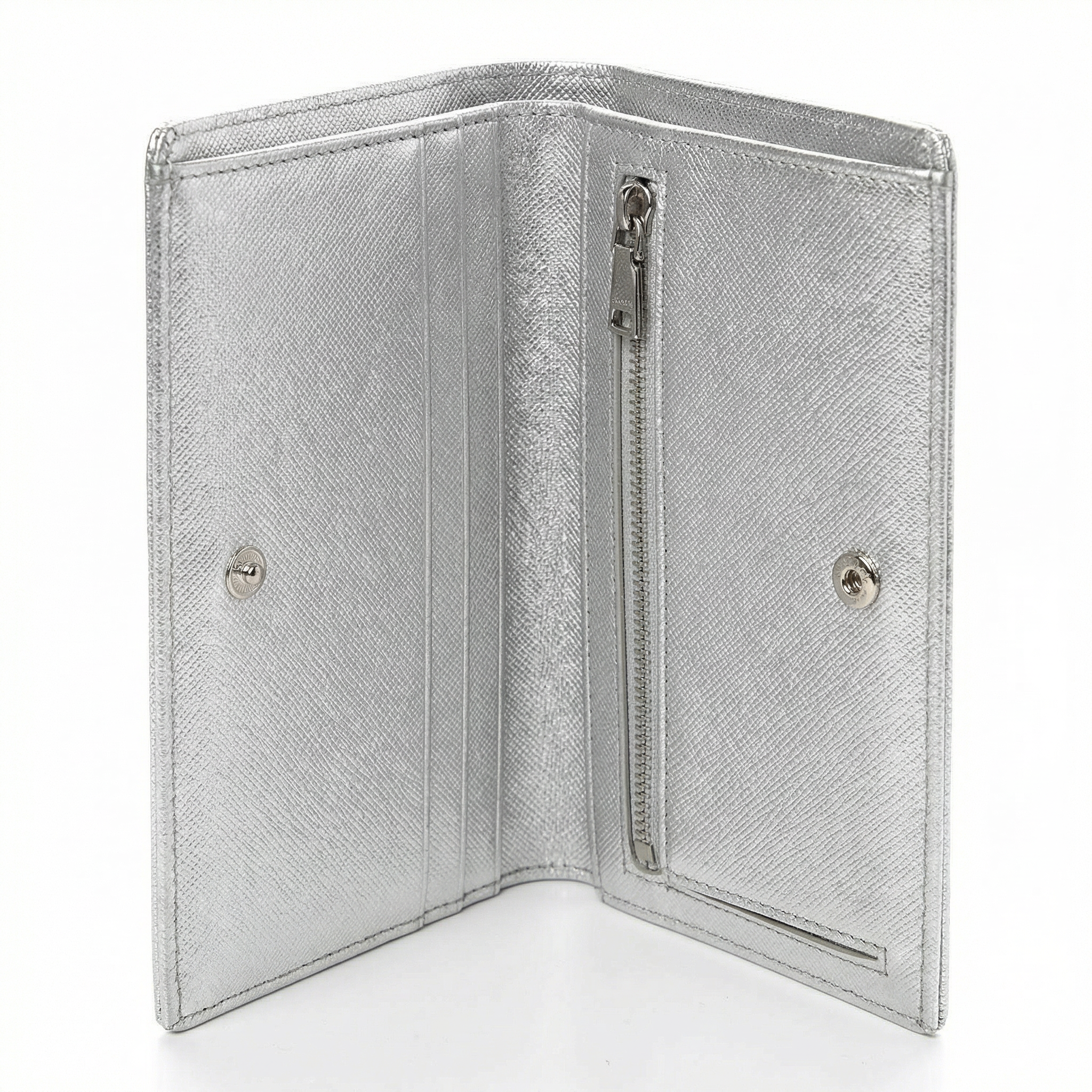 MM6 Metallic Folded Wallet