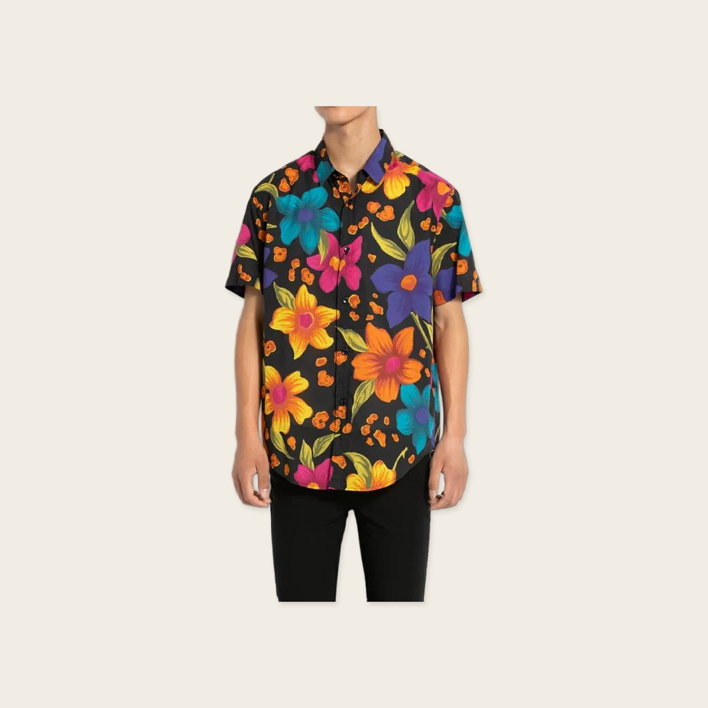 Saint Laurent Floral Print Shirt