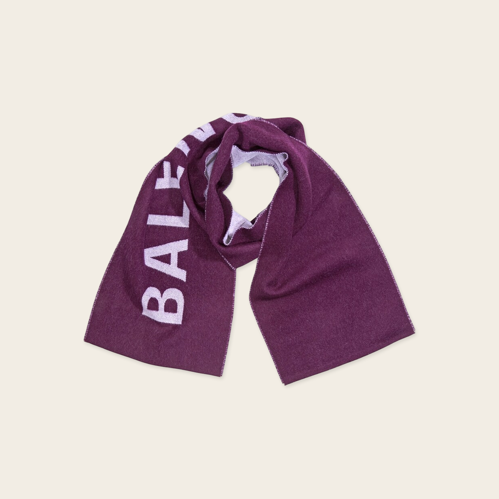 Balenciaga Macro Logo Scarf