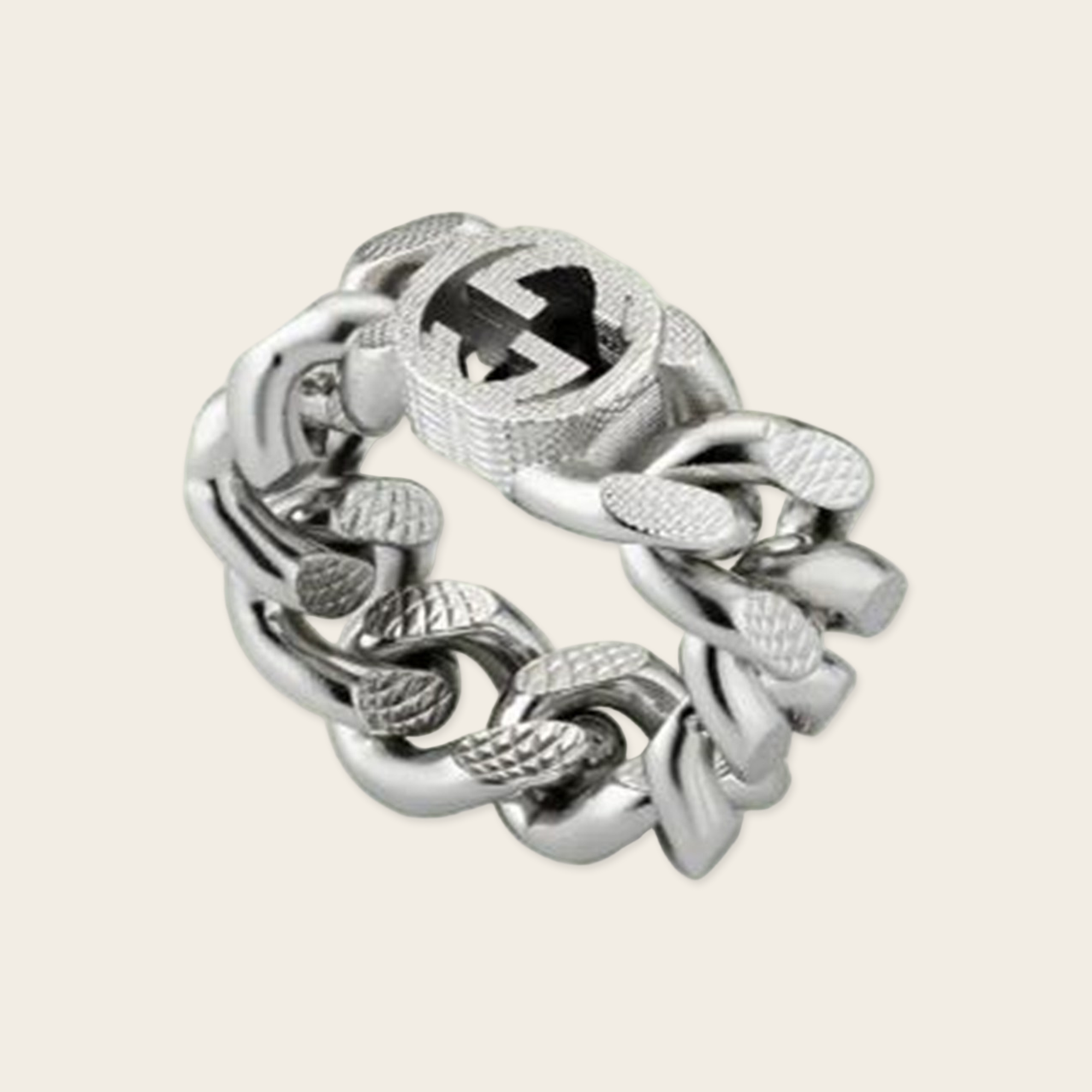 Gucci Interlocking Chain Ring