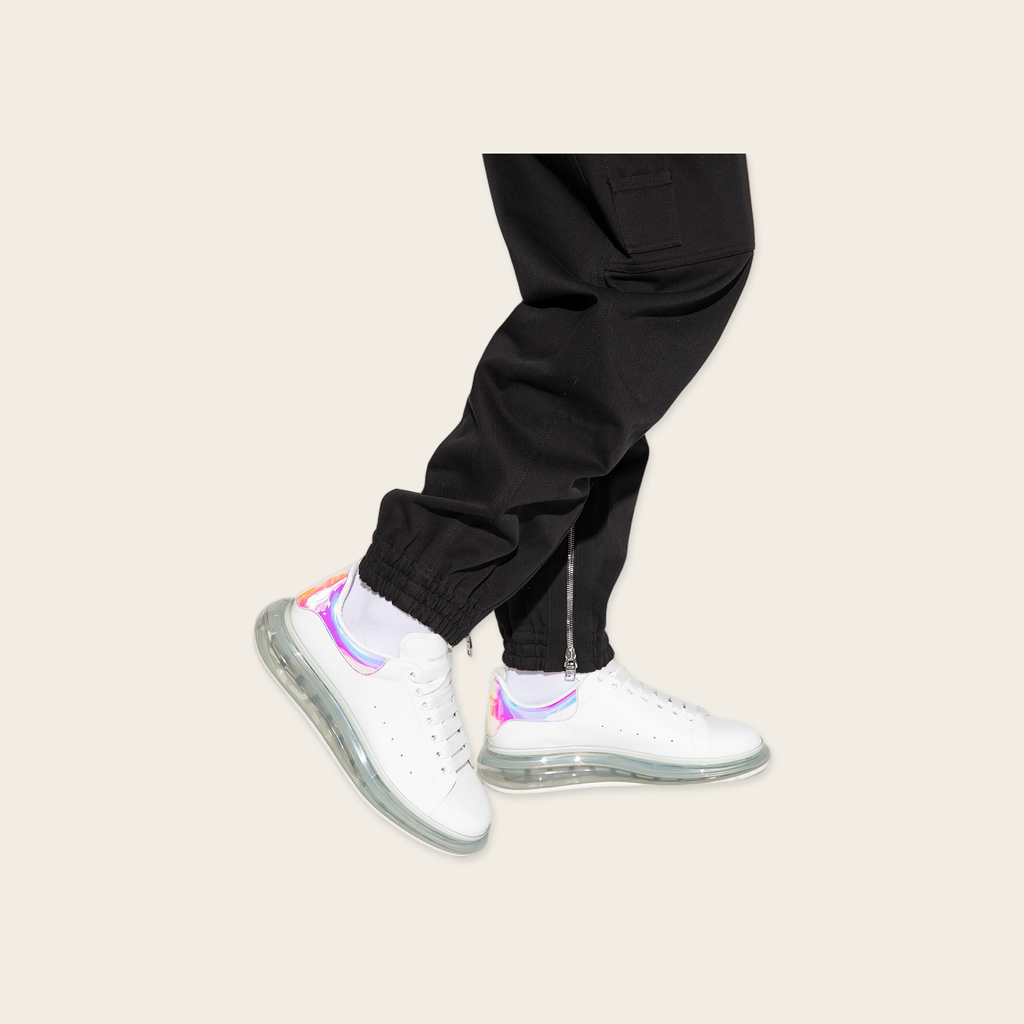 Alexander McQueen Oversized Sneaker 'Clear Sole - Iridescent'