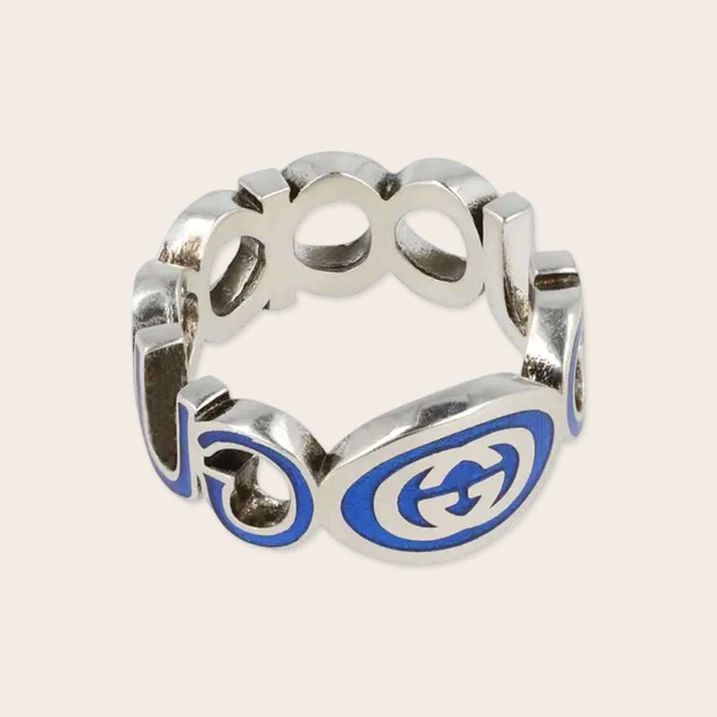 Gucci Interlocking G Logo Ring