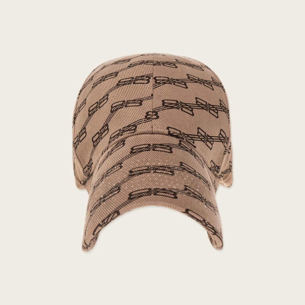 Balenciaga Brown BB Monogram Cap