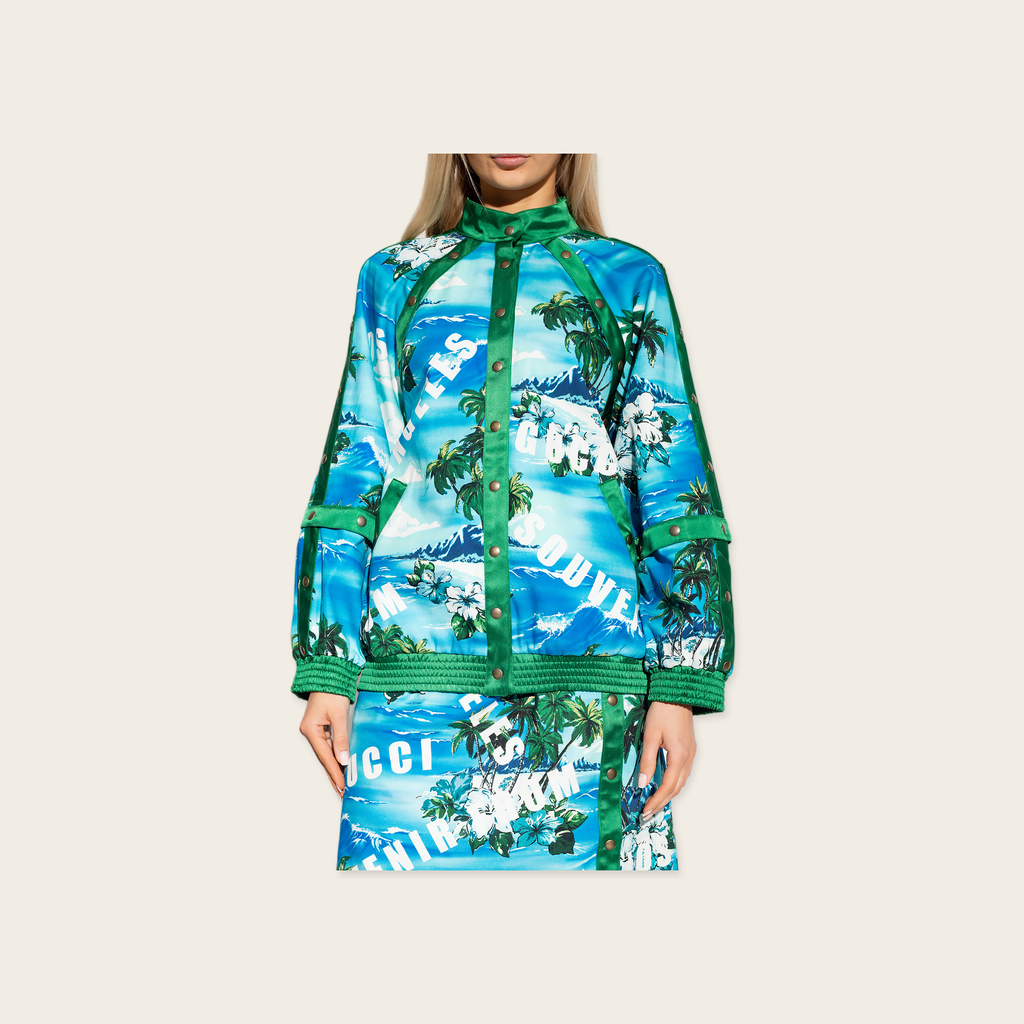 Gucci Ocean Palm Jacket