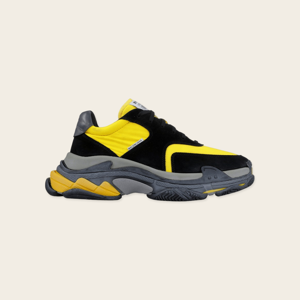 Balenciaga Triple S Sneaker 'Black Yellow'
