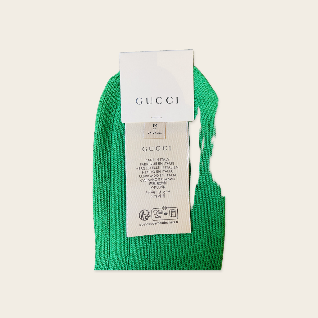 Gucci Logo Embroidered Socks
