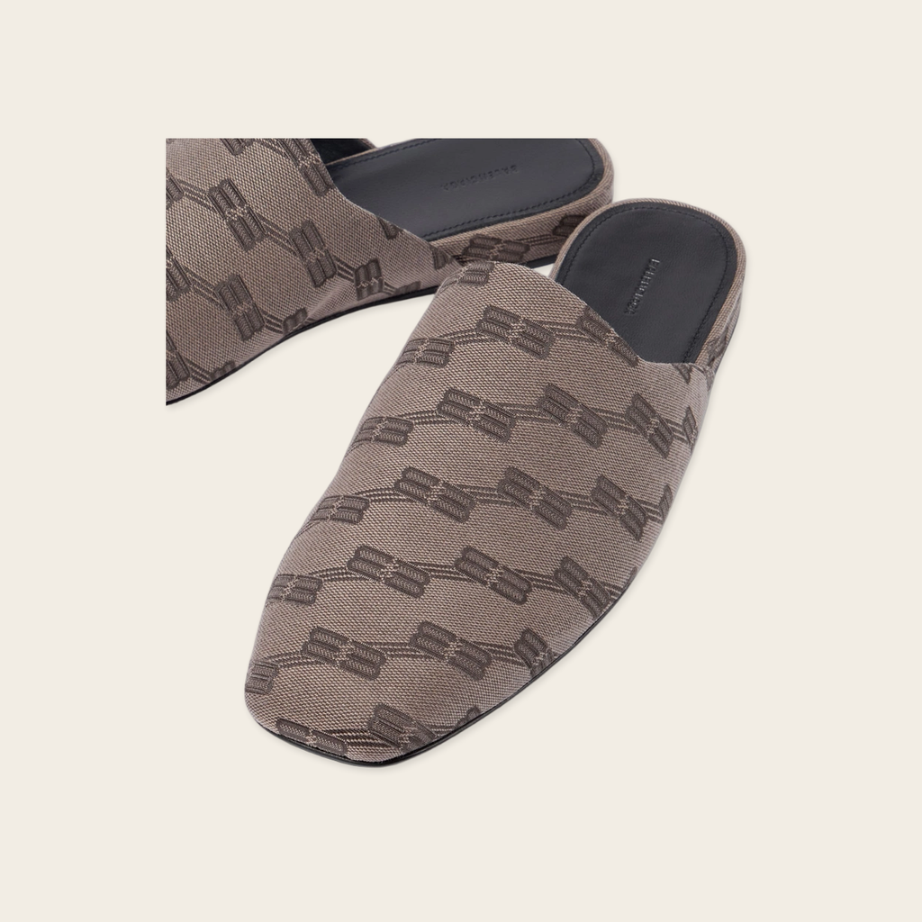 Balenciaga Cozy BB Monogram Slippers
