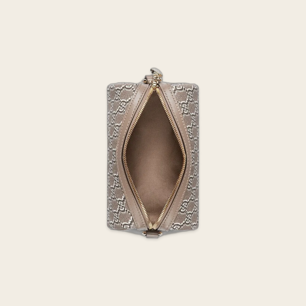 Gucci GG Supreme Cylindrical Shoulder Bag