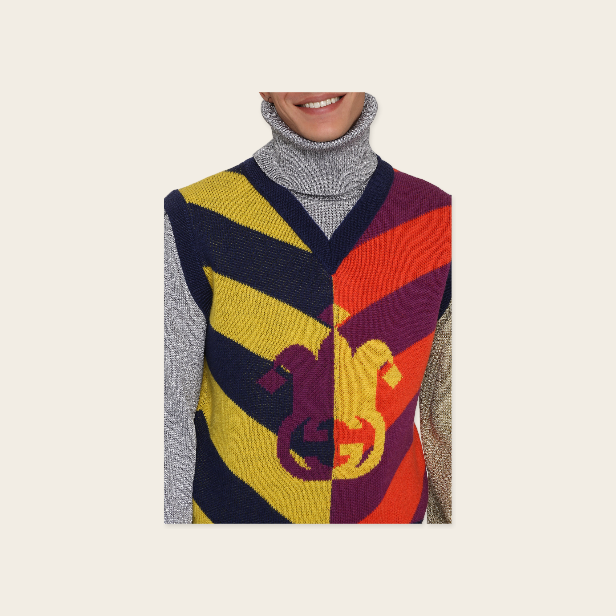 Gucci Jacquard Wool Knitwear